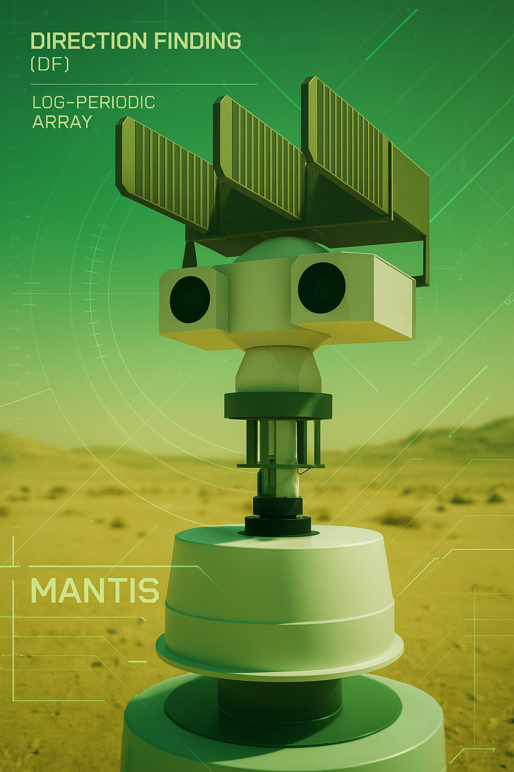 Count Verification Machine MANTIS Drone Monitoring System | VIEWNEX