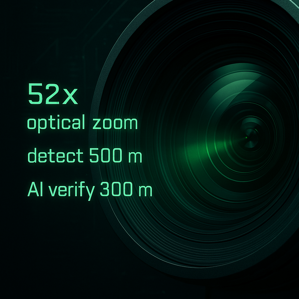 Count Verification Machine MANTIS Drone Monitoring System | VIEWNEX